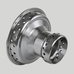 XW456 Bare Metal Centre - 60 Spoke